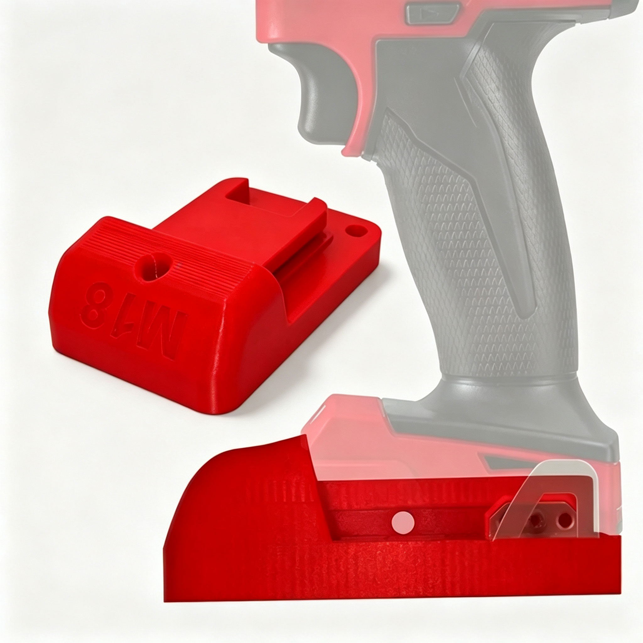 Power Tools In Workshop - Wandmontagebeugel voor opblaasapparaat, compatibel met Milwaukee