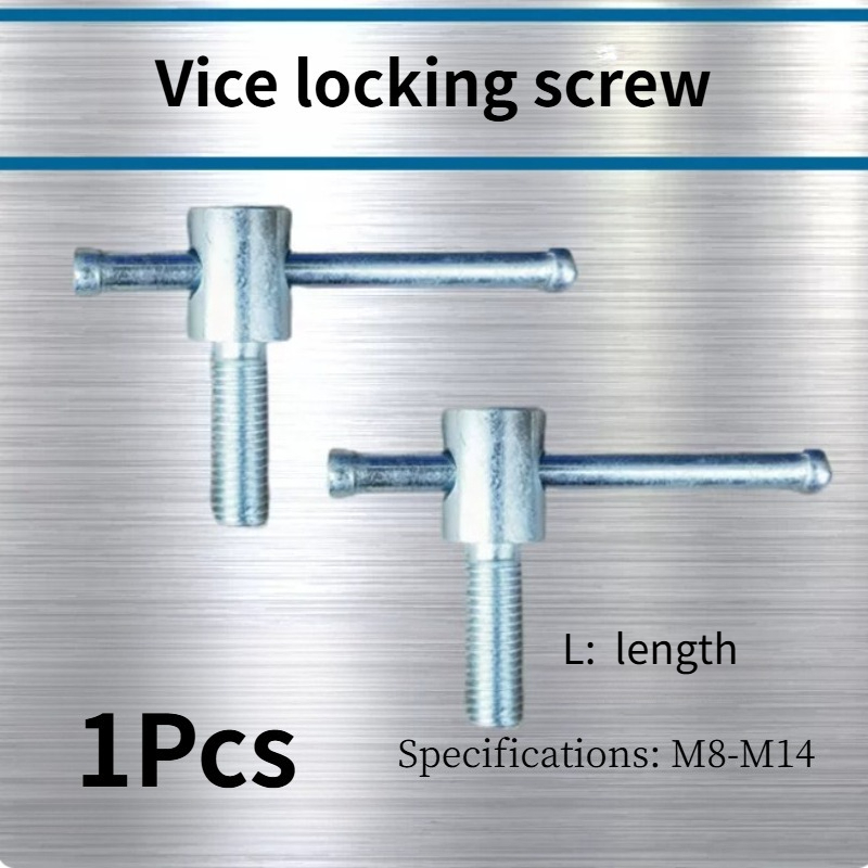 Workshop Tools Vice - 1PCS Bankschroef Borgmoer en Bout M8