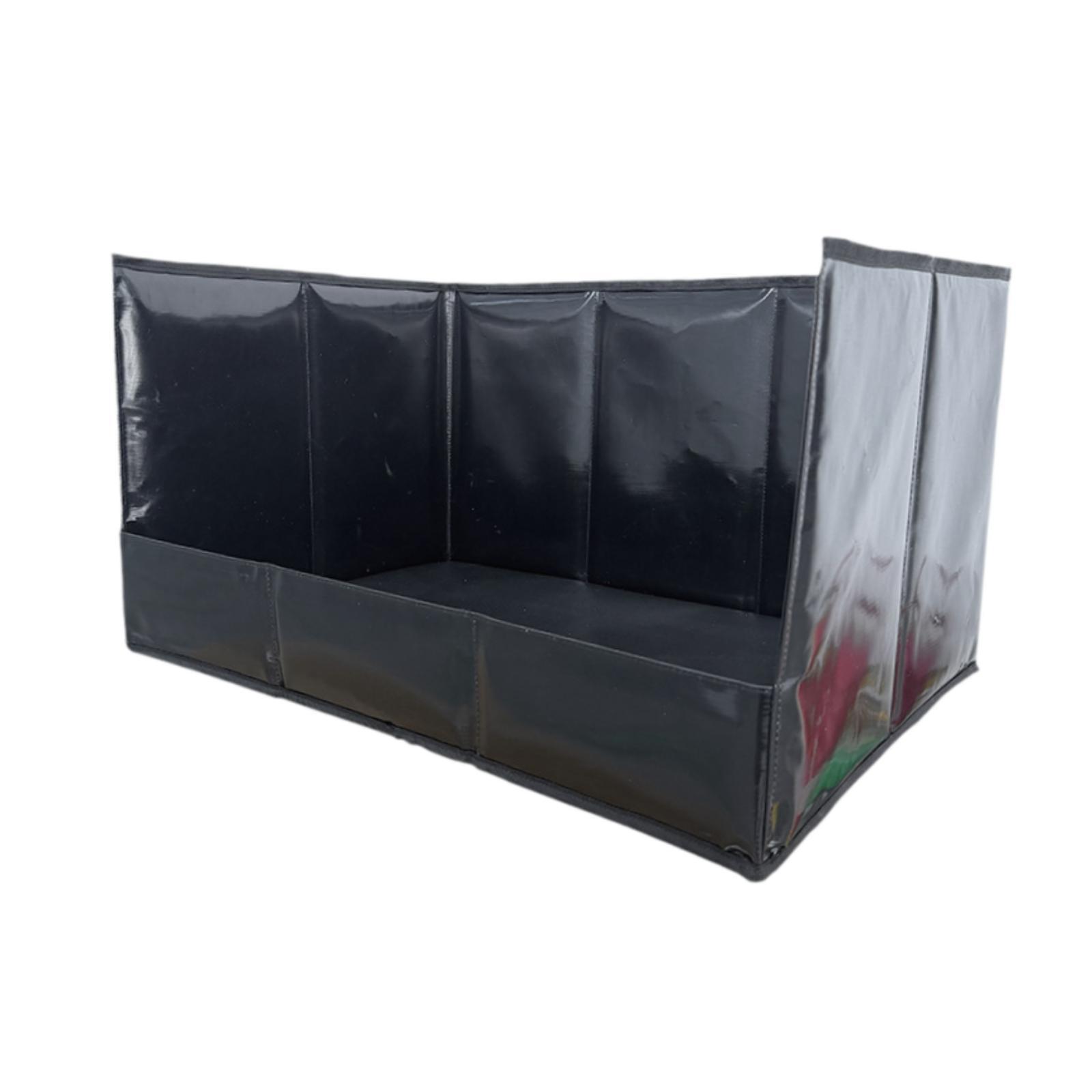 Bench Dog Hole - Draagbare binnen-hondenpot met hoge beschermende gaaswand,