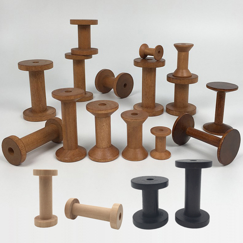 Mechanical Workshop Tools And Equipment - 10 Stks/set Vintage Natuurlijke Houten Spoelen