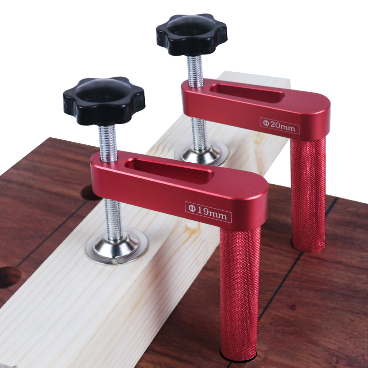 Bench Dog Hole - 1Pc 19Mm/20Mm Hondengatklem Houtbewerking Bank Hondenklem
