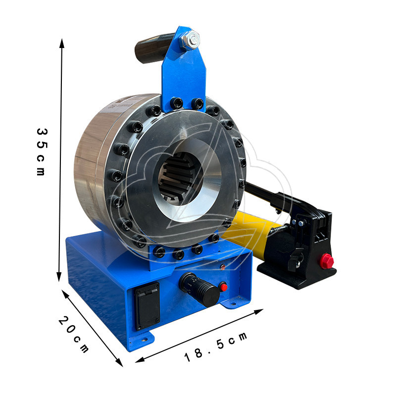 Workshop Tools Youtube - Handmatige hydraulische slangklemmachine, draagbare pijppers voor