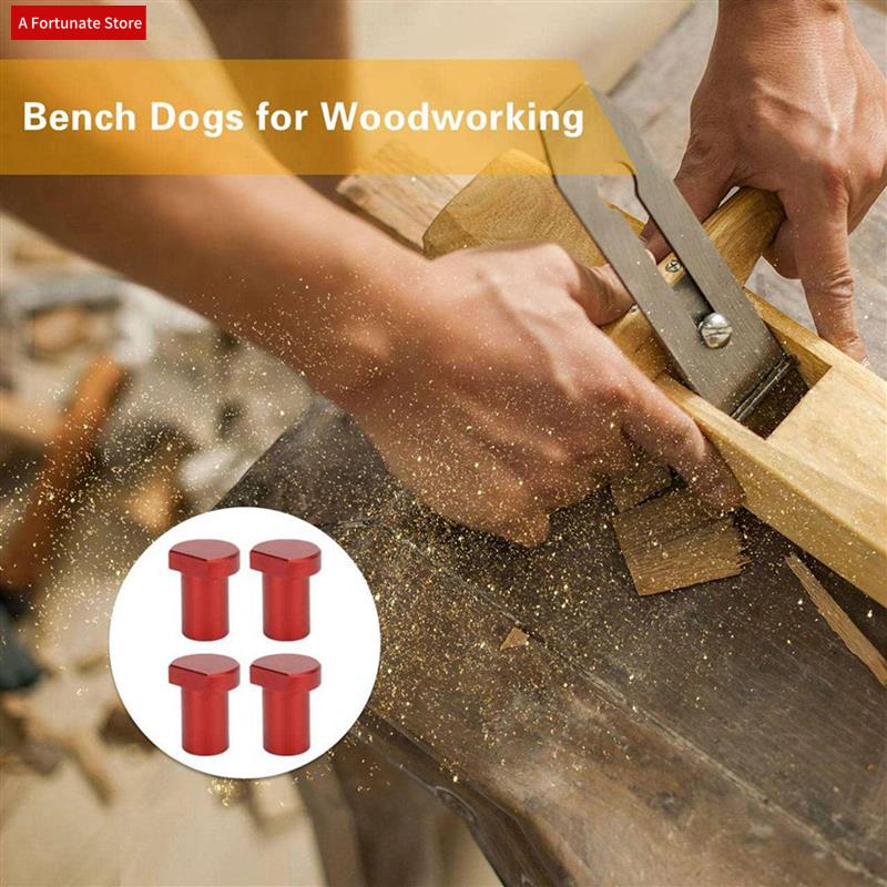 Bench Dog Hole - Bankhonden, 40-pack aluminium bankhonden houtbewerkingsklem MFT