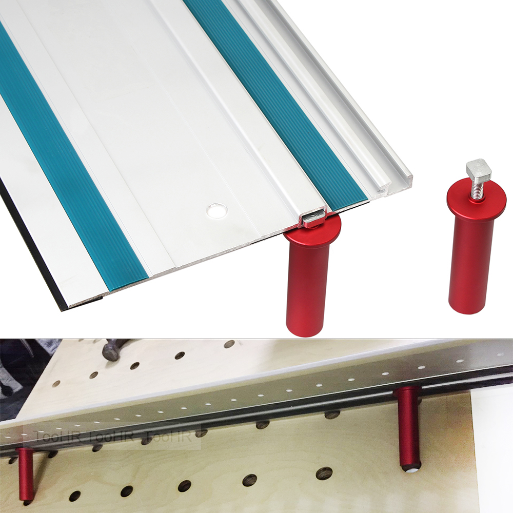 Bench Dog Hole - Aluminium Geleiderail Spoor Werkbank Peg Rem