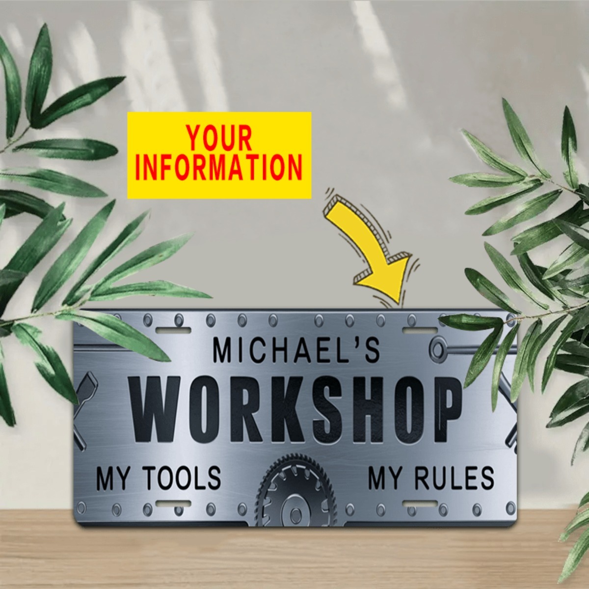 Gepersonaliseerde Naam Worksho - Tools Name In Workshop recensie en prijs