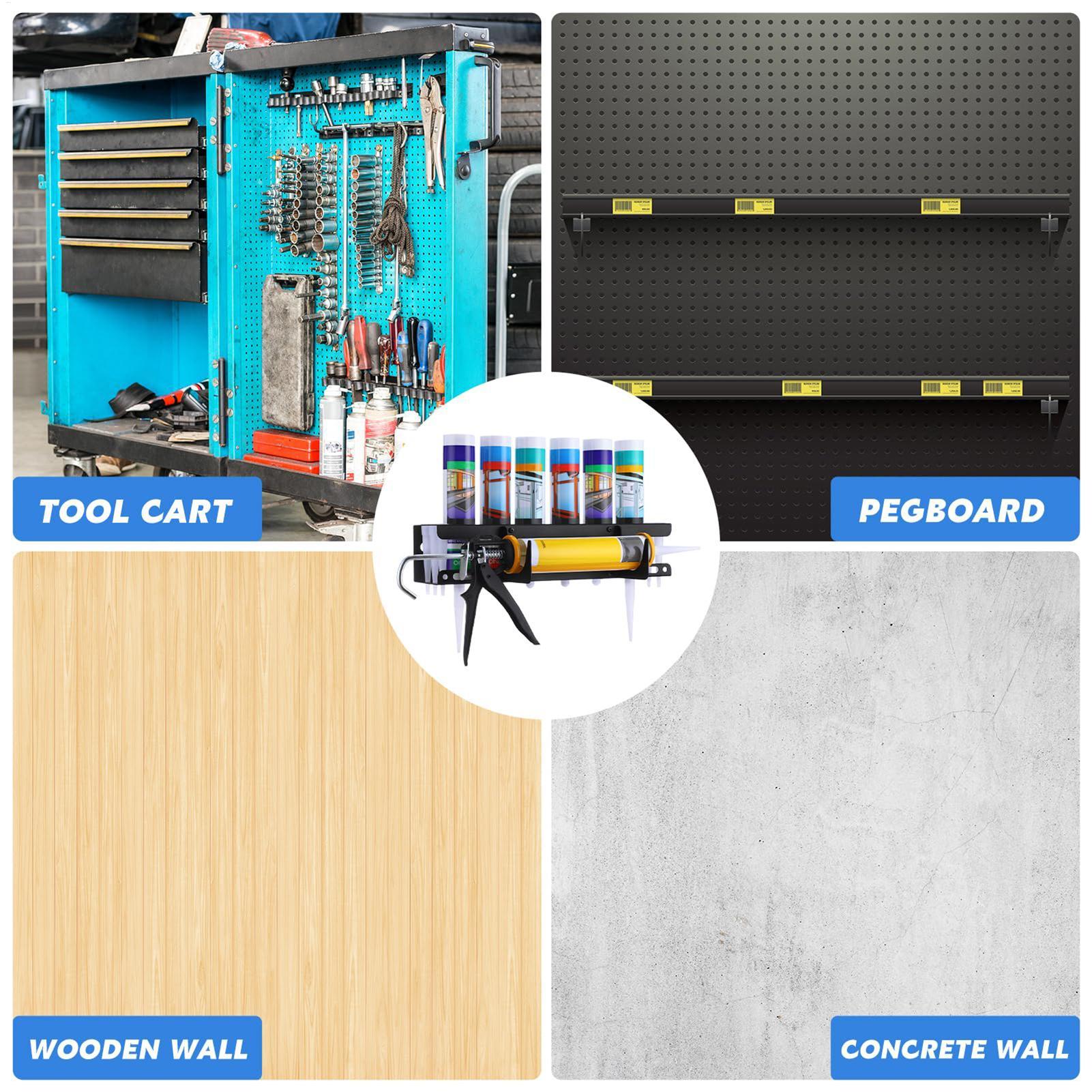 Kitpistool- en buishouder Wand - Workshop Tools Youtube recensie en prijs