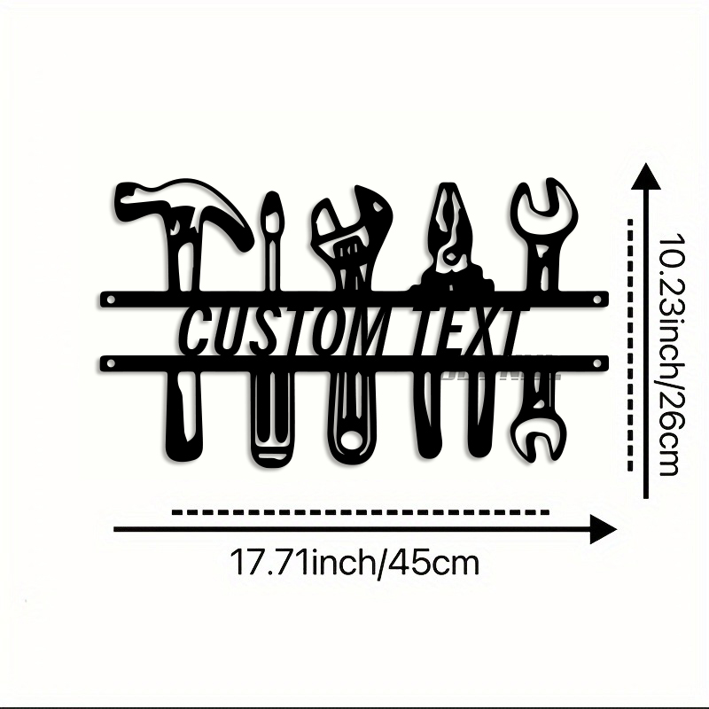 DIY industriële stijl ijzeren  - Tools Name In Workshop recensie en prijs