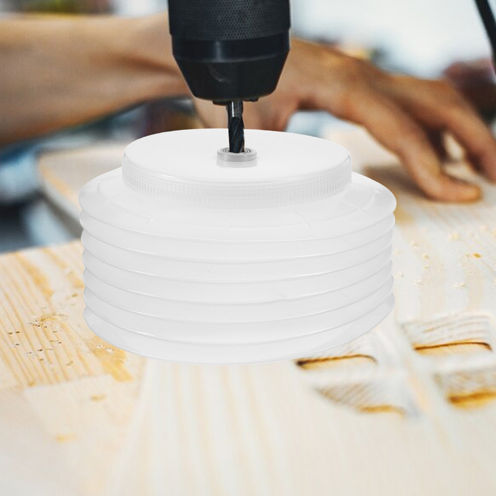 Stofopvangkap voor boormachine - Power Tools In Workshop recensie en prijs