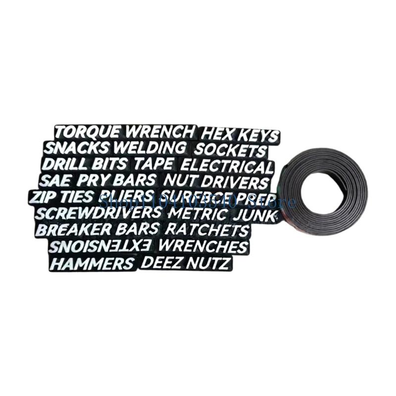 02DC Garage Tool Labels Zelfkl - Tools Name In Workshop recensie en prijs
