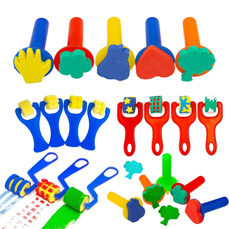 Kinderen Peuter Spons Stempel  - Tools Workshop For Kids recensie en prijs