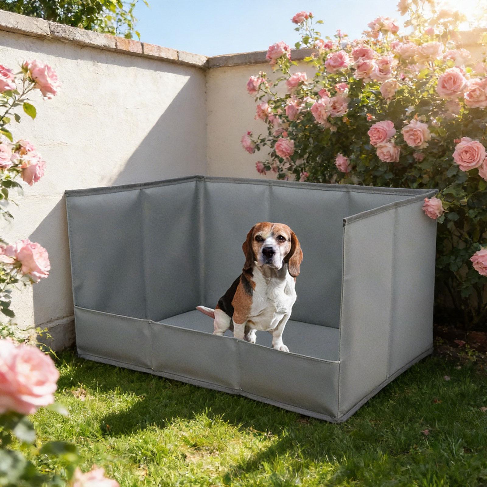 Draagbare binnen-hondenpot met - Bench Dog Hole recensie en prijs