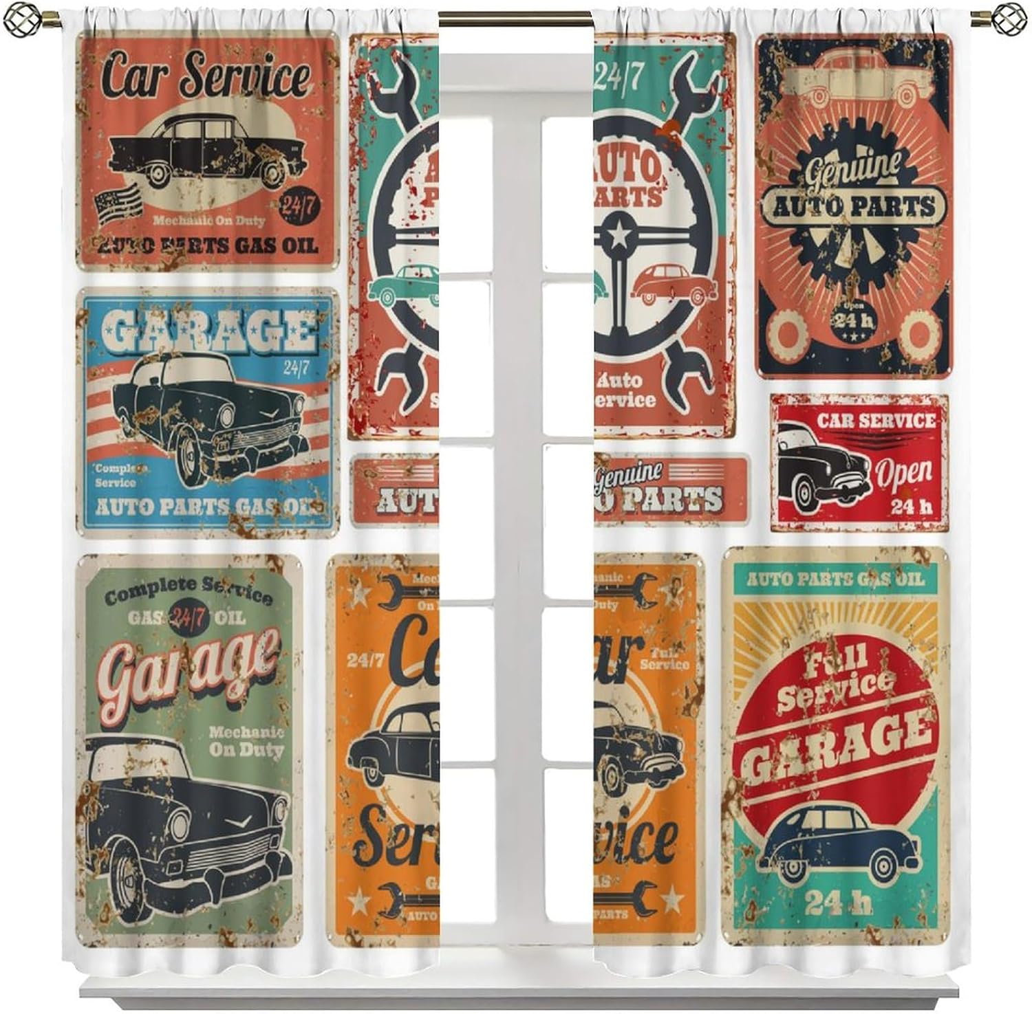 Garagegordijnen, Vintage Man D - Workshop Tools Youtube recensie en prijs