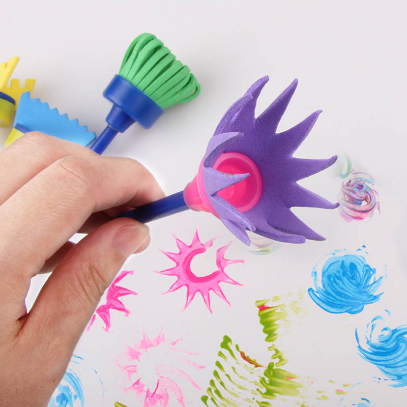  Kinderen tekenen met sponsbo - Tools Workshop For Kids recensie en prijs