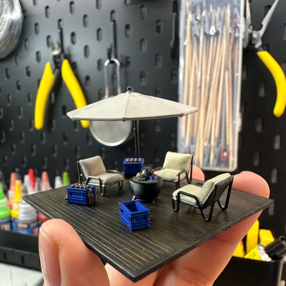 Diorama 1/64 Leisure Terrace M - Tools Workshop For Kids recensie en prijs