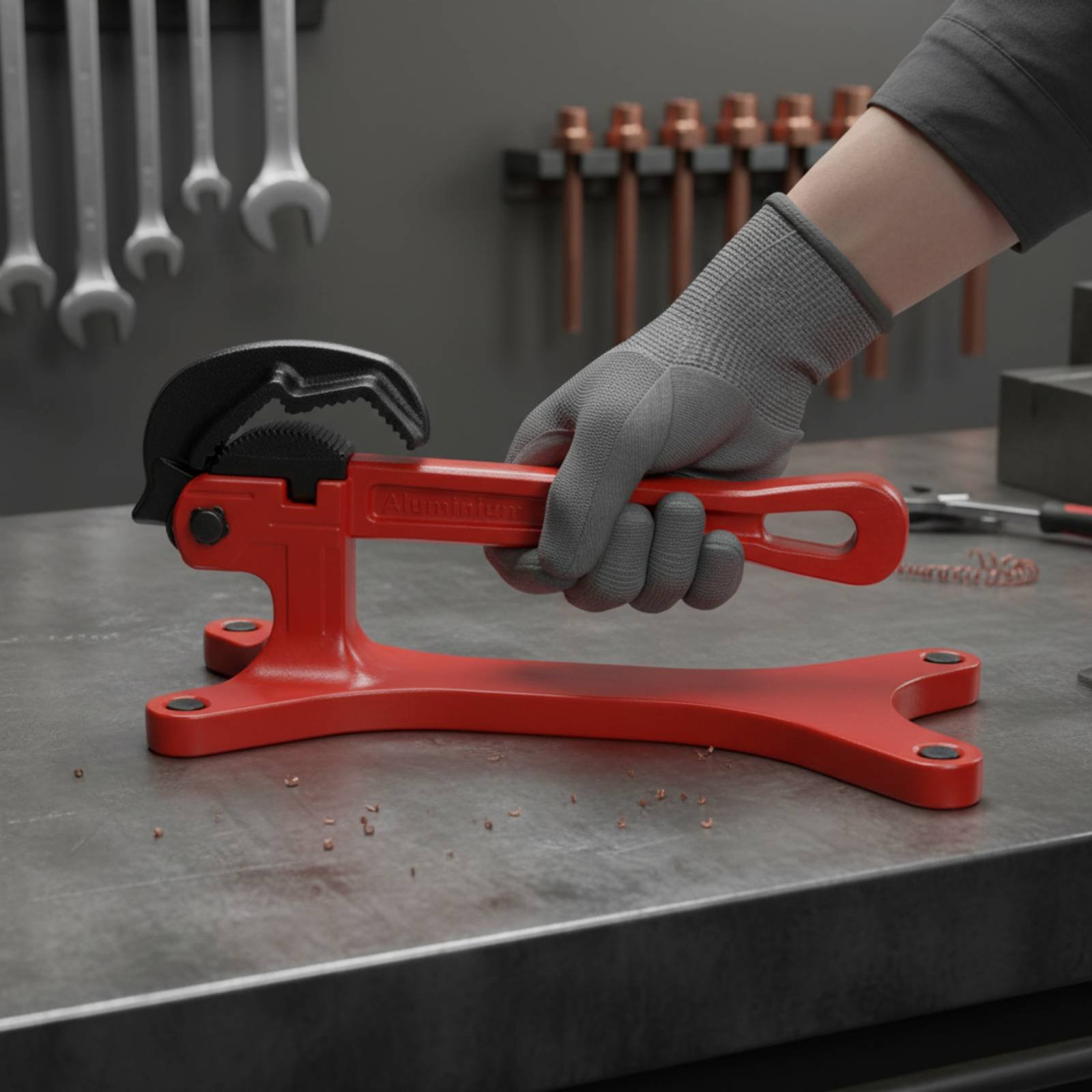 Zelfborgende pijpsleutel Draag - Tools Workshops recensie en prijs