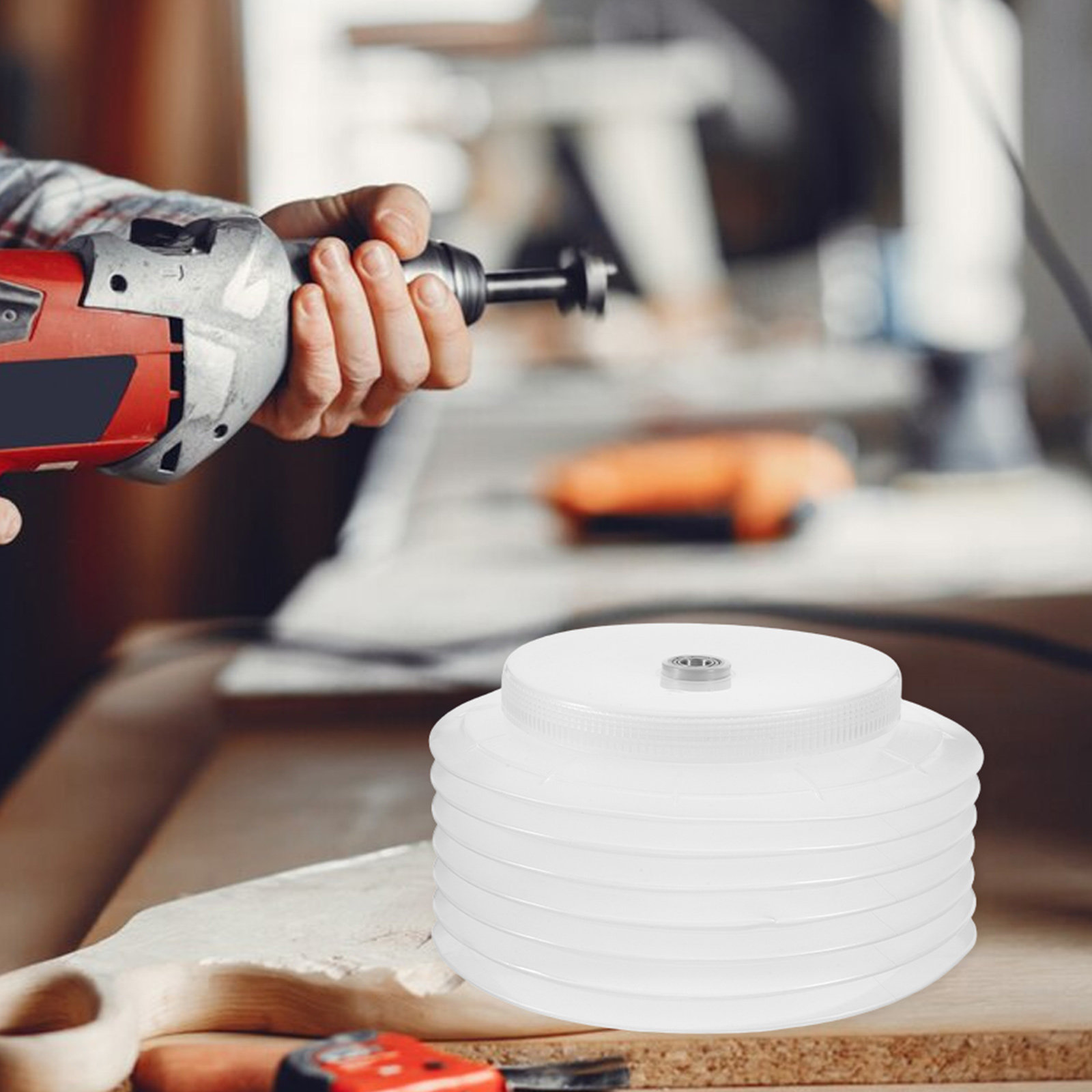 Robuuste stofkap voor klopboor - Power Tools In Workshop recensie en prijs