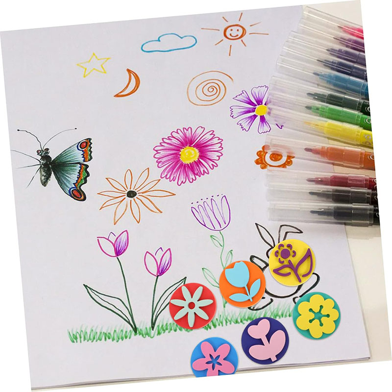 6 Stks/zak Schuimstempels Voor - Tools Workshop Kids recensie en prijs