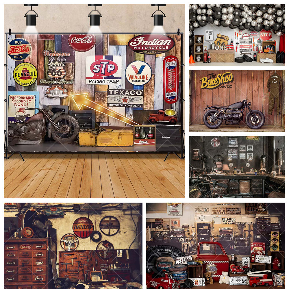 Retro motorfiets auto reparati - Tools Workshop For Kids recensie en prijs