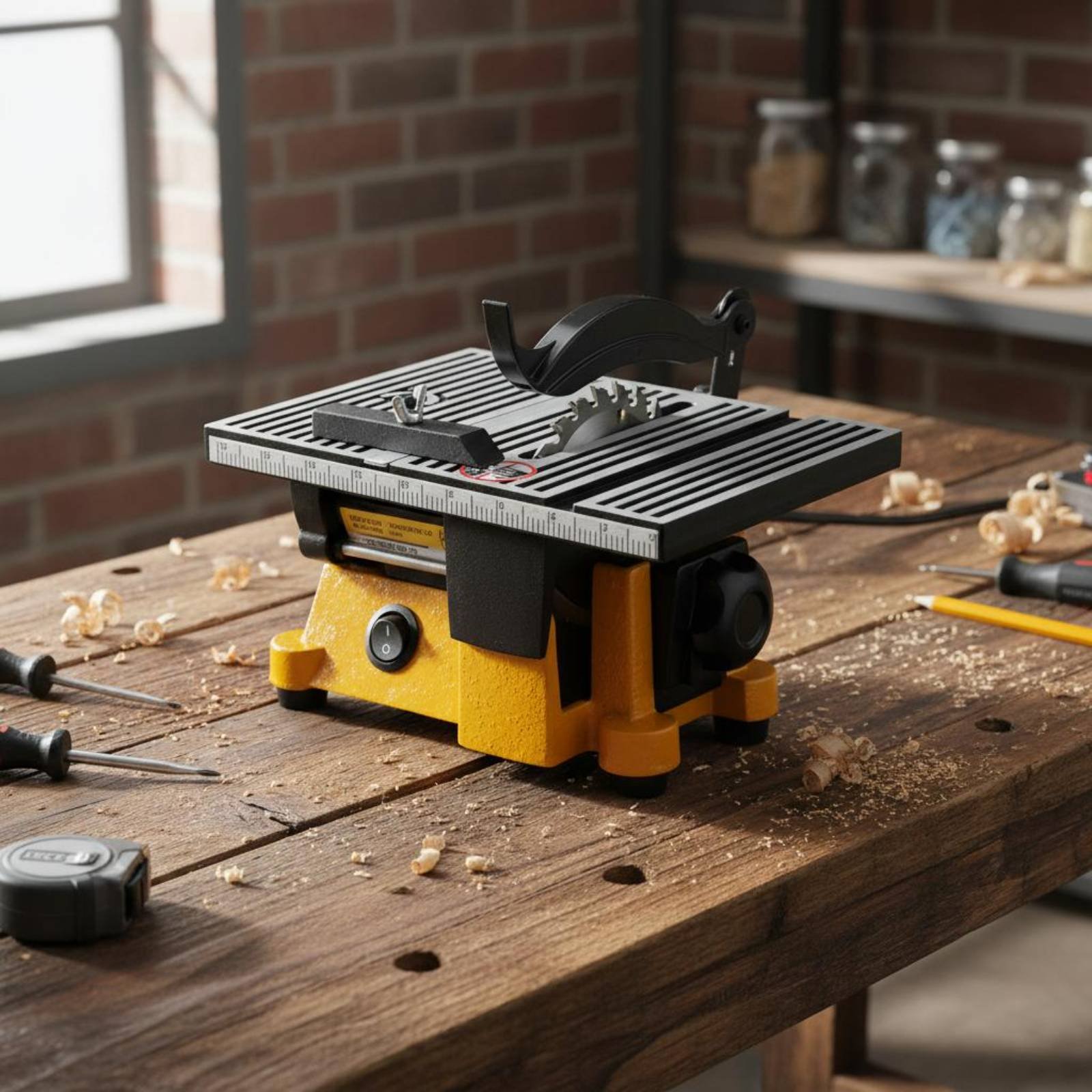 Mini-tafelzaag Draagbare minia - Power Tools In Workshop recensie en prijs